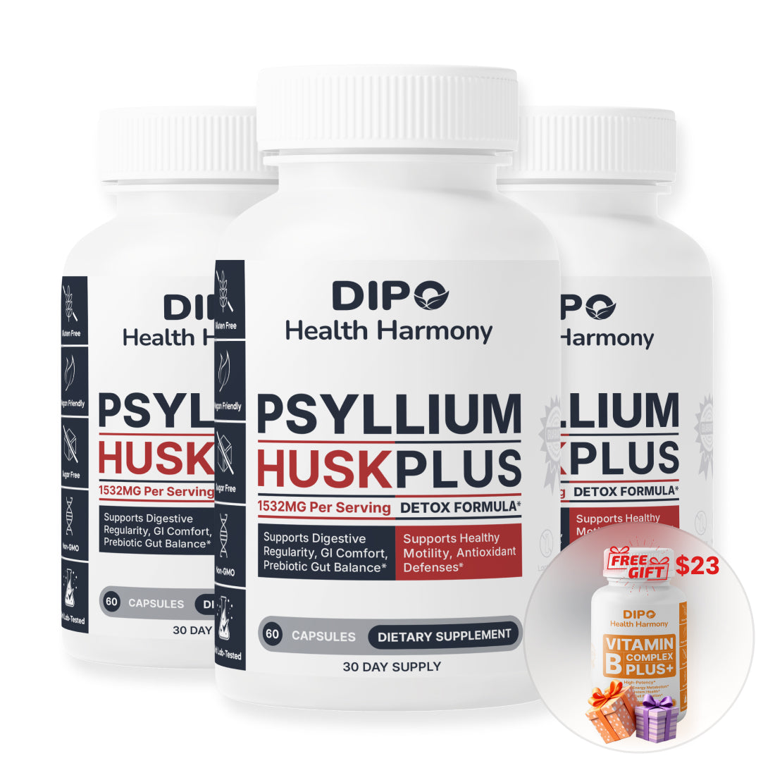 DIPO Psyllium Husk Plus