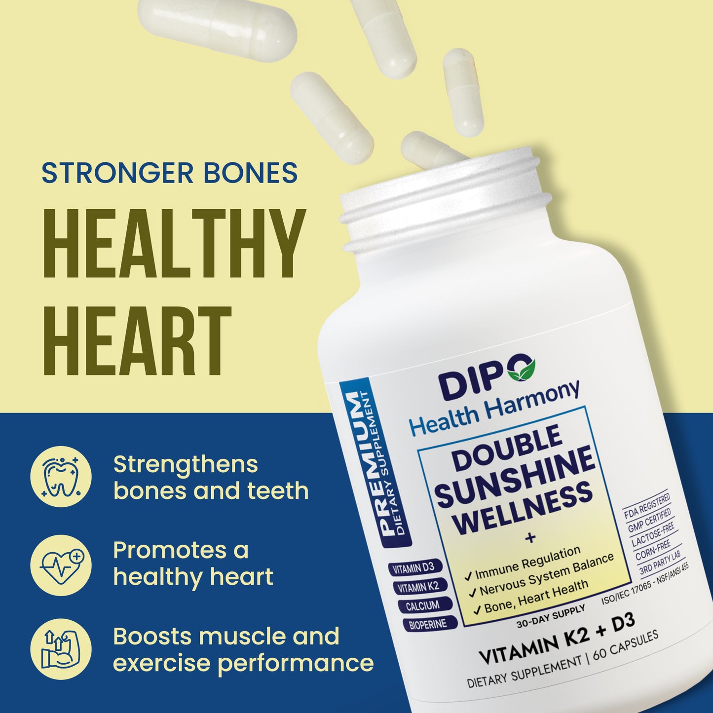 Vitamin K2 + D3