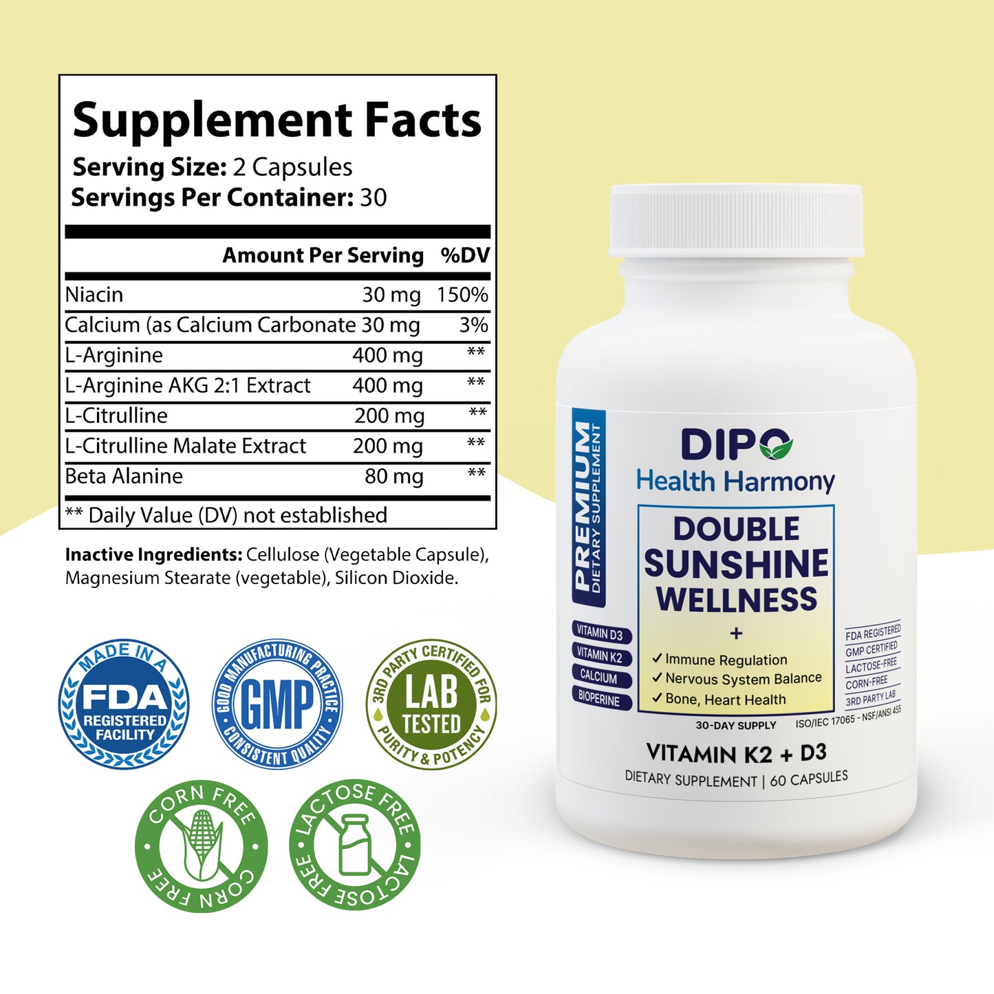 Vitamin K2 + D3