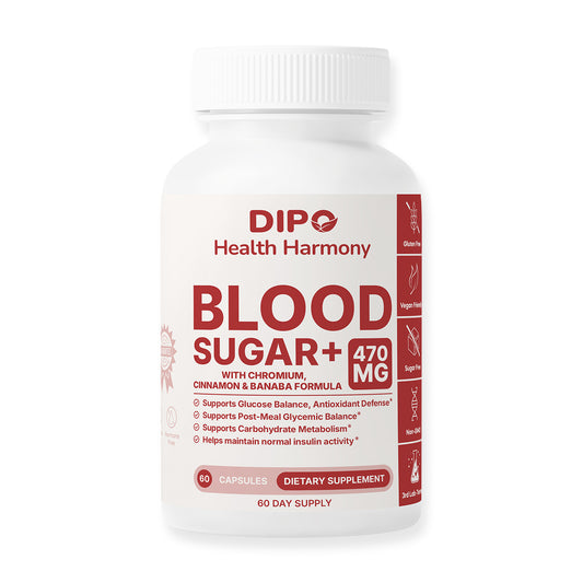 DIPO Blood Sugar Plus - Healthy Glucose Levels and Metabolic Support